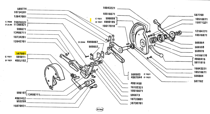 MOLLA LEVA SOLLEVATORE TIPO FIAT SERIE ORO - AFTERMARKET - 567861 - immagine 2
