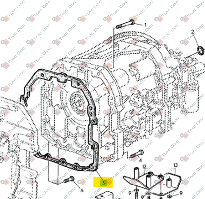 GUARNIZIONE ACCOPPIAMENTO SCATOLA TRASMISSIONE - AFTERMARKET - L152507 - immagine 2