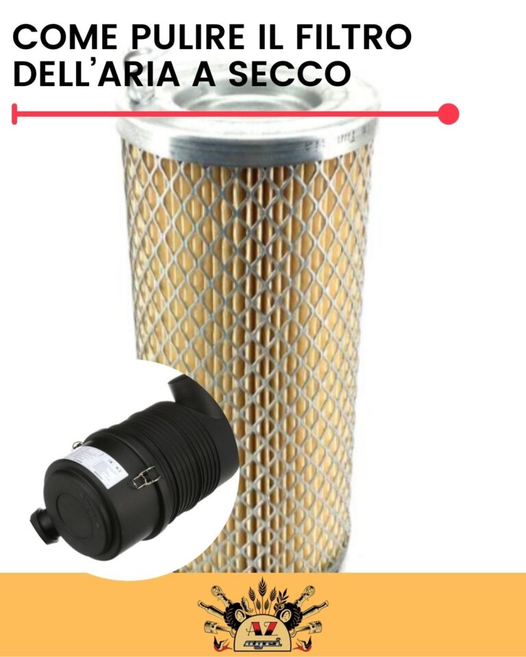 Come Pulire Il Filtro Dell'aria A Secco E Quando Sostituirlo AZ Agri 