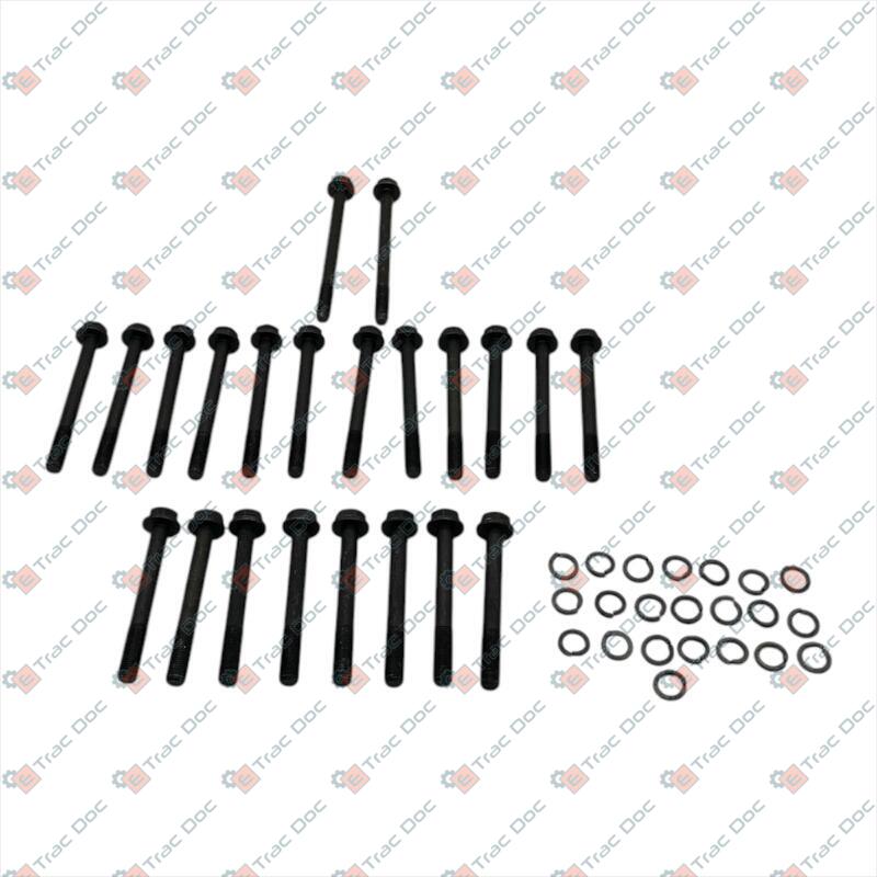 KIT 22 ENGINE HEAD SCREWS 1/2"UNF R=12.9 PERKINS TYPE - AFTERMARKET - S43679