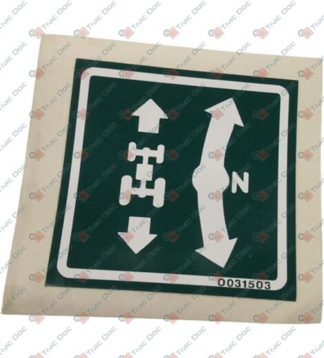 DECALCOMANIA LEVA INVERSORE - GOLDONI - 00031503