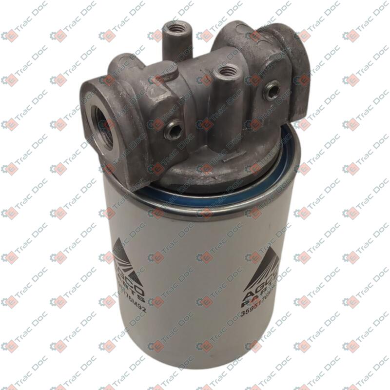 HYDRAULIC OIL FILTER COMPLETE WITH SUPPORT - Massey Ferguson - 3595176M92