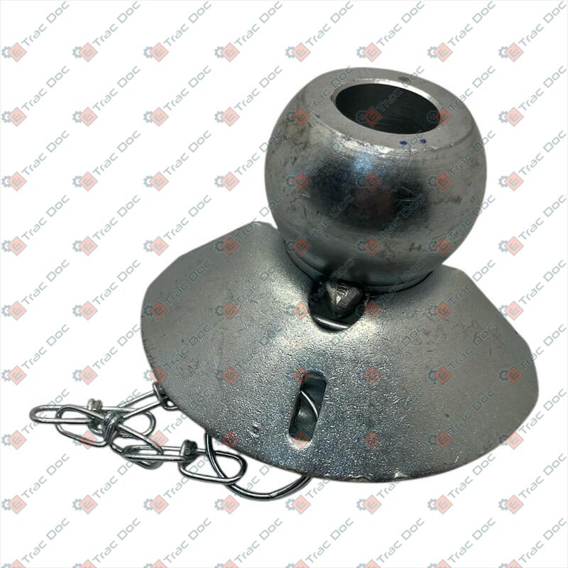 KNOB FOR LIFTER HOOK DIAMETER 64 AND HOLE 28.4 mm. - AMA RICAMBI - 01451