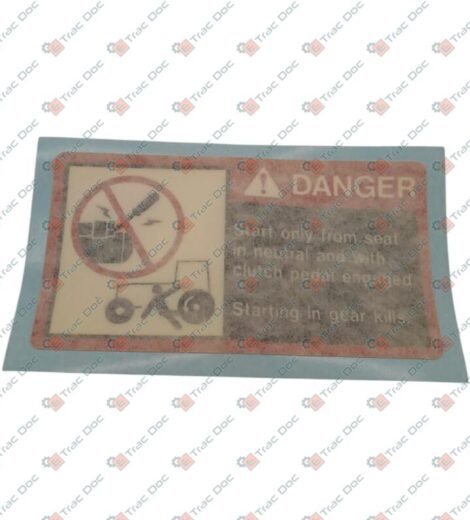 DECALCOMANIA DANGER - GOLDONI - 00031073