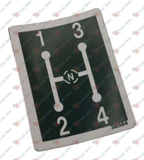 DECALCOMANIA CAMBIO 4 MARCE - GOLDONI - 00038564