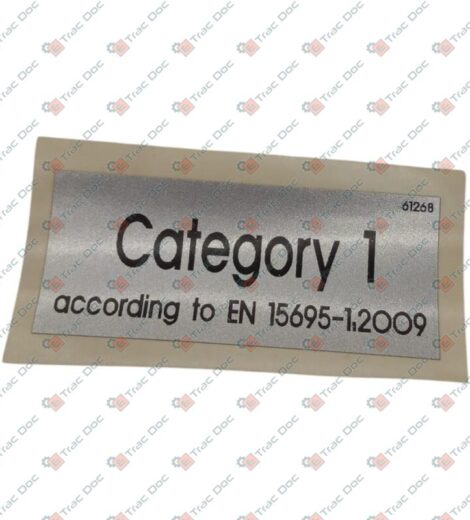 DECALCOMANIA CATEGORY 1 - GOLDONI - 00061268