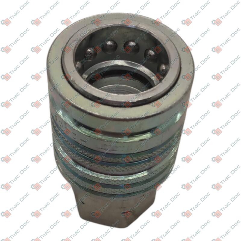 INNESTO RAPIDO FEMMINA A VALVOLA 1/2" PUSH-PULL - SABA AGRISERVICE GEST - 719.04.08F