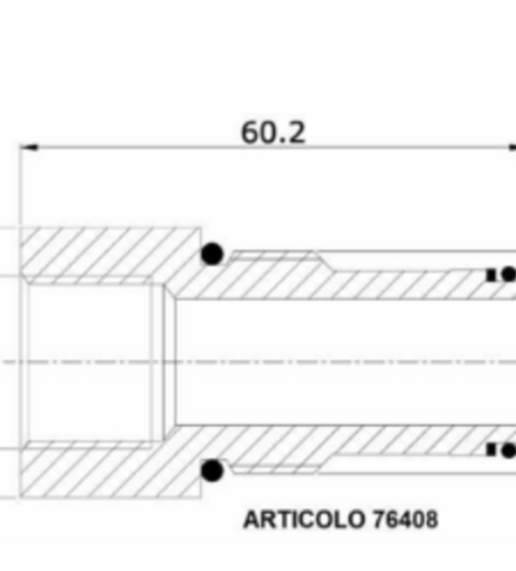 CARRY OVER X DISTRIBUTORE BASIC DA 1/2" - AMA RICAMBI - 76408