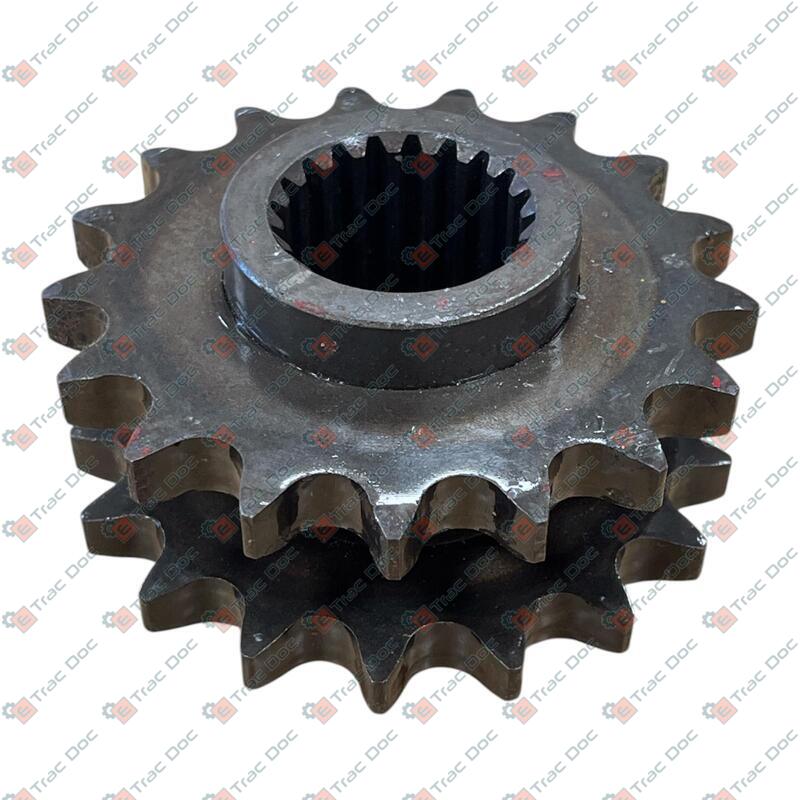 17-TEETH DOUBLE GEAR WITH HUB - FERABOLI - B03L31801R - Image 2