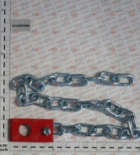 CHAIN ATTACHMENT TO THE TRACTOR - GASPARDO - G21030006R