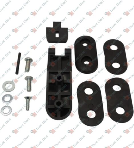 KIT CERNIERA VETRO CABINA CON VITI E GOMMINI - ANTONIO CARRARO - 45325260