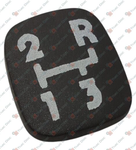 GEAR LEVER HANDLE PLATE - GOLDONI - 00027649