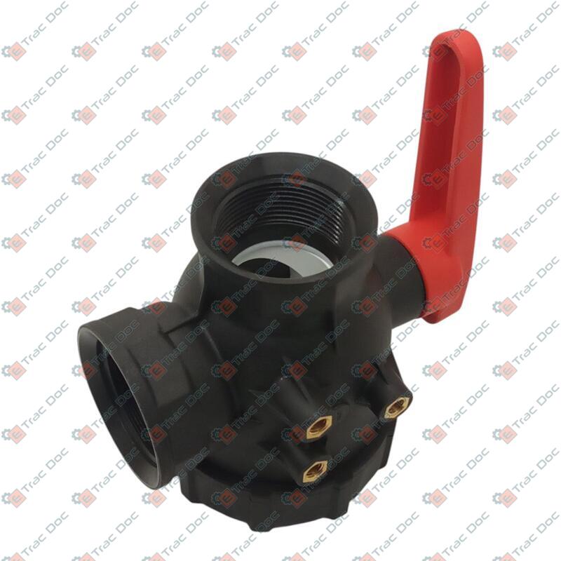 3-WAY VALVE 1'1/2" CONTINUOUS FLOW - CERMAG - 26525