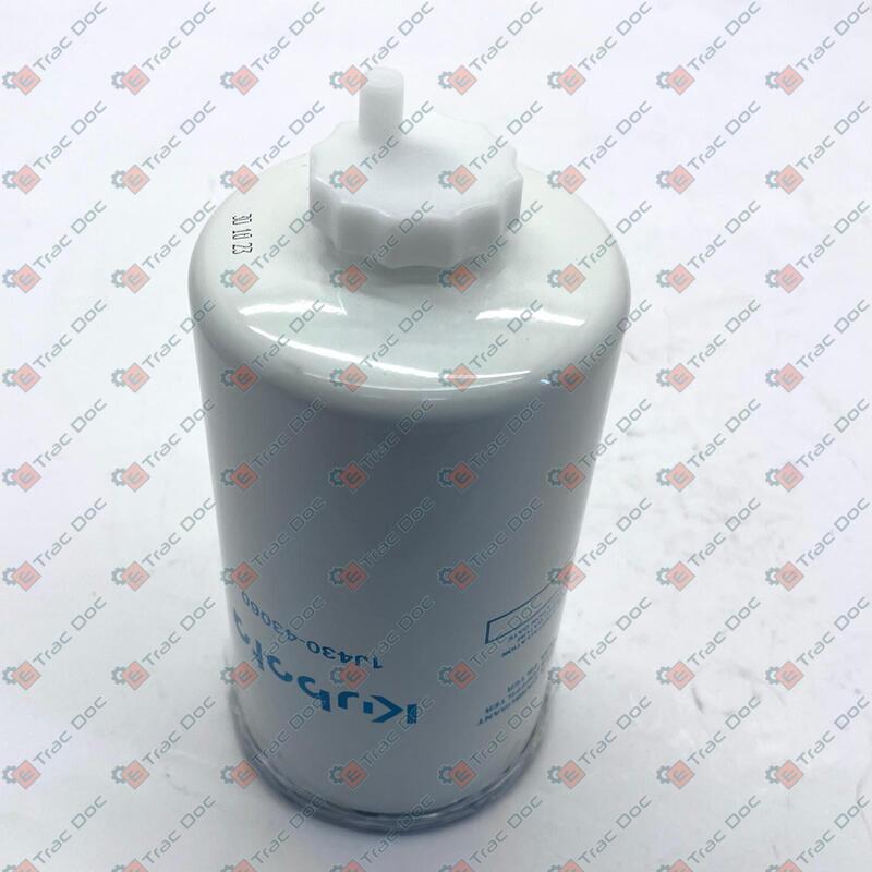 Filtro gasolio originale kubota per miniescavatori