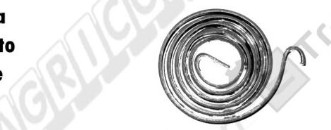 MOLLA A SPIRALE PIATTA PER CRICCHETTO RACCOGLITORE - L'AGRICOLA RICAMBI - 63436