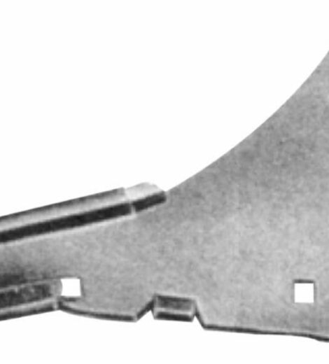 3 SS RIGHT CHISEL SUPPORT - AMA RICAMBI - RC0175