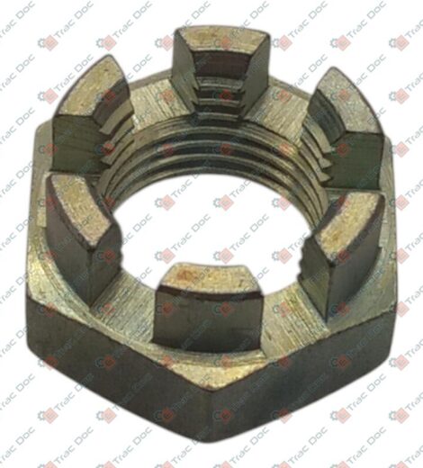 CROWN NUT STEERING CLUTCH LEVER PIN - LANDINI - 394016X1