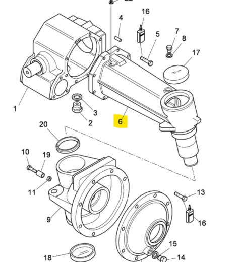 PROLUNGA CANNOCCHIALE PONTE ANTERIORE LATO DESTRO - LANDINI - 4205482M4
