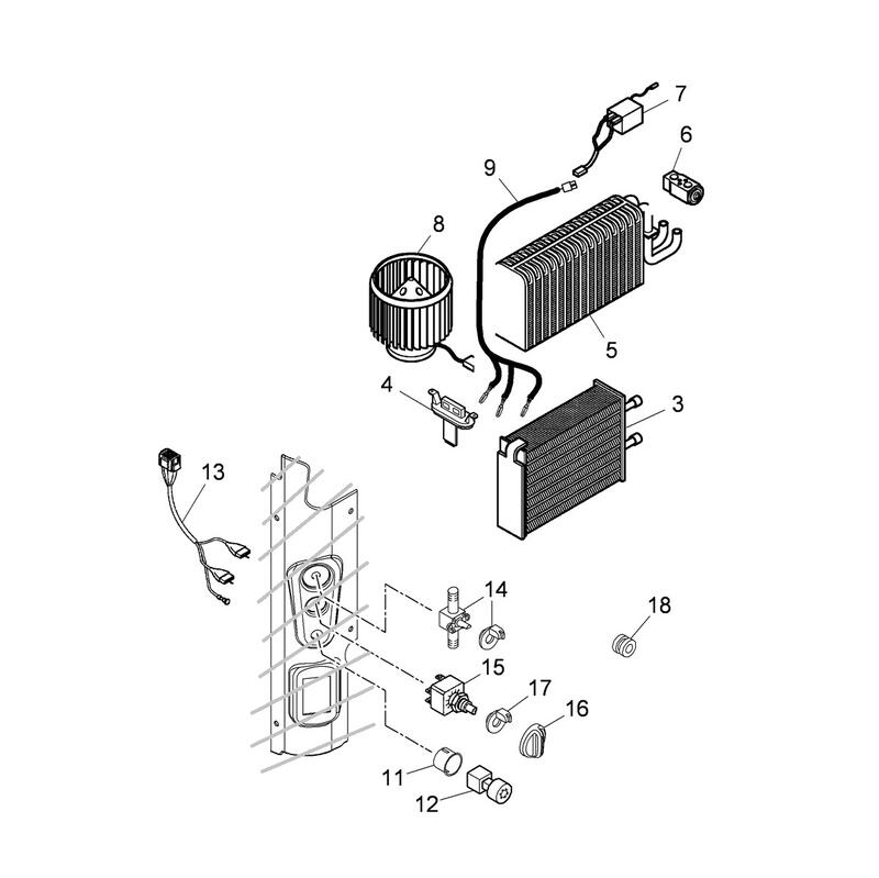 KIT ARIA CONDIZIONATA - LANDINI - 6512605M91 - immagine 2