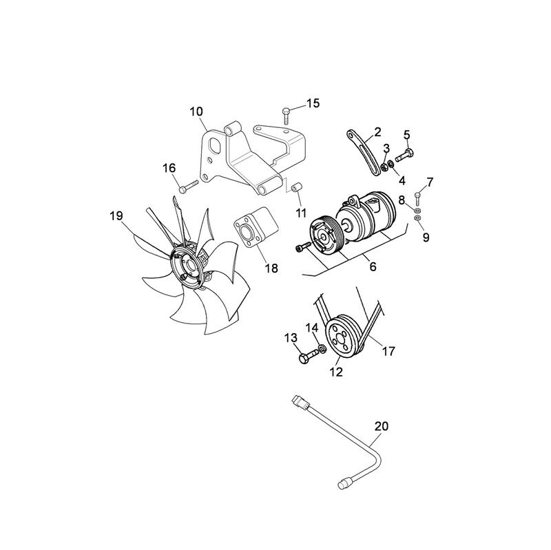 KIT ARIA CONDIZIONATA - LANDINI - 6512605M91 - immagine 3