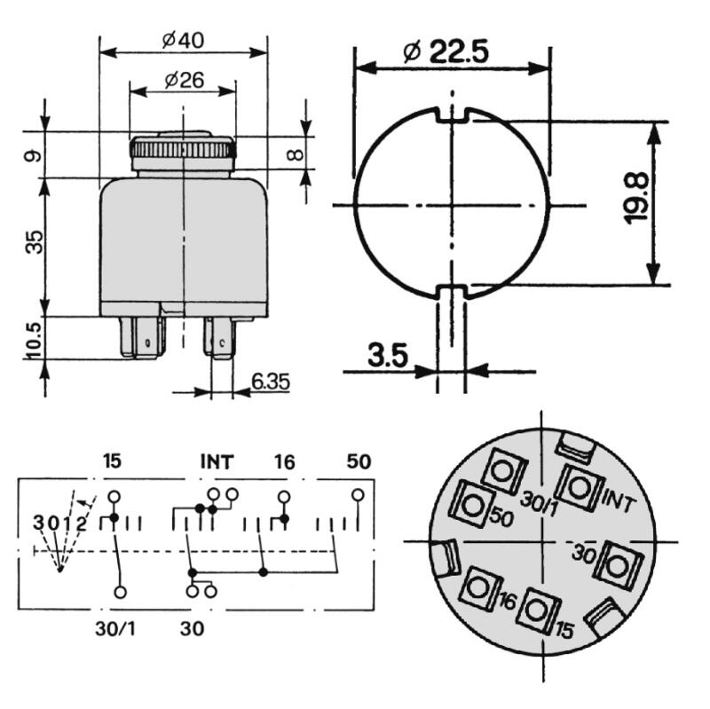 COBO 14.124.00 STARTER PANEL WITH KEYS - COBO - 1021315 - Image 2