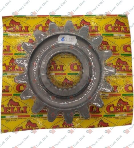 17-TOOTH KEYED UPPER GEAR SERIES E-N120 - CELLI - 423536