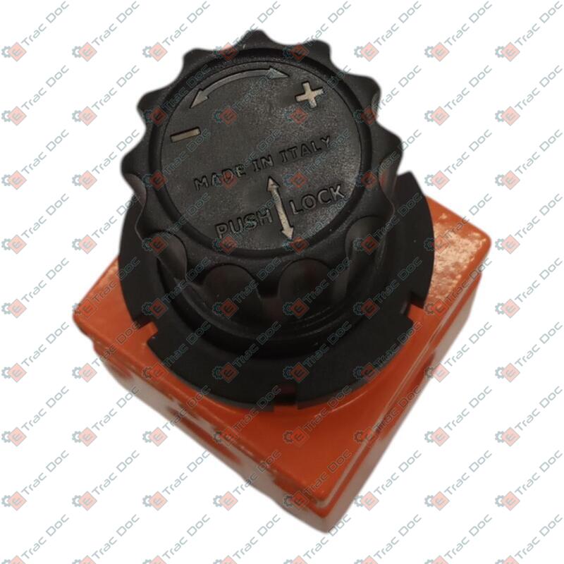 REGOLATORE DI PRESSIONE COMPLETO ATTACCO FILETTATO 1/4" = 13 mm. - CERMAG - 21001 - immagine 2