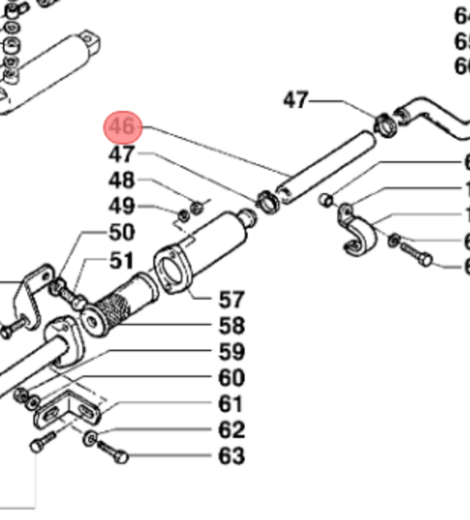 MANICOTTO ASPIRAZIONE OLIO LUNGHEZZA 900 mm. - ANTONIO CARRARO - 46626076