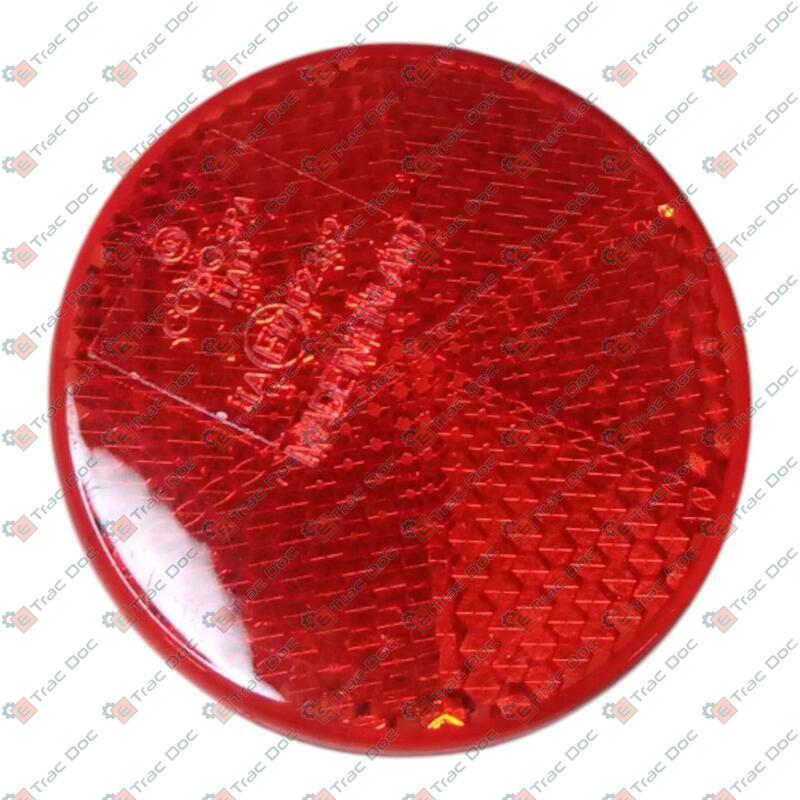 CATADIOTTRO POSTERIORE ROSSO DIAMETRO 55 mm. ADESIVO - LANDINI - 4202742M1