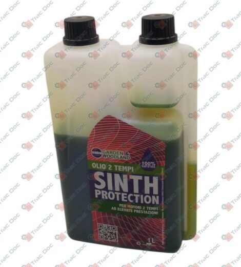 2 LITER SINTH PROTECTION 2-STROKE MIXED OIL WITH DISPENSER - SABA AGRISERVICE GEST - 990.1010