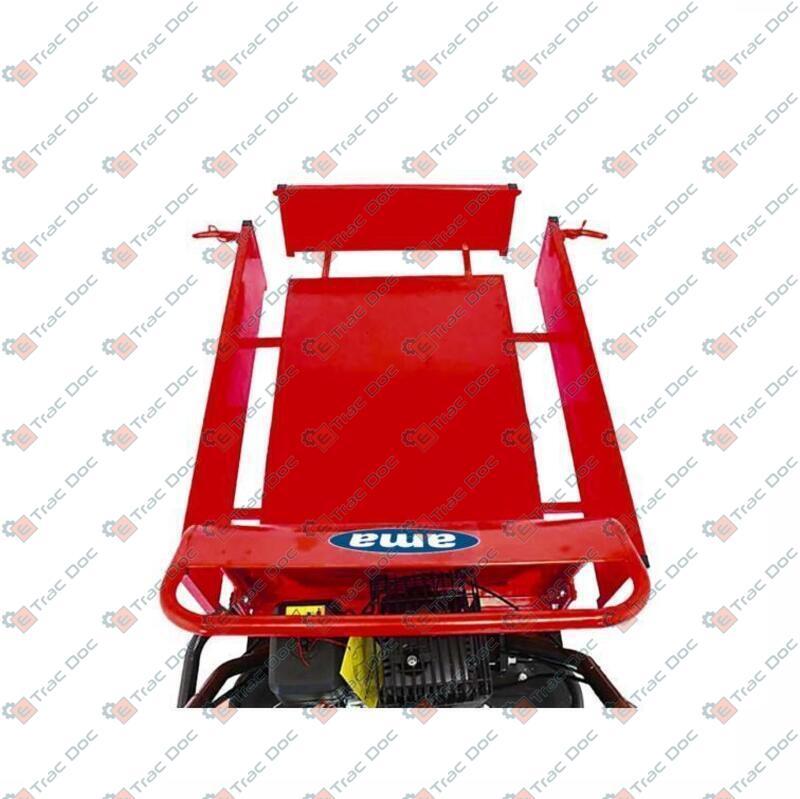 TAG300T TRACKED MOTORCYCLE CAPACITY 300 KG. WITH LONCIN 6.5 HP ENGINE - AMA RICAMBI - 90900 - Image 2