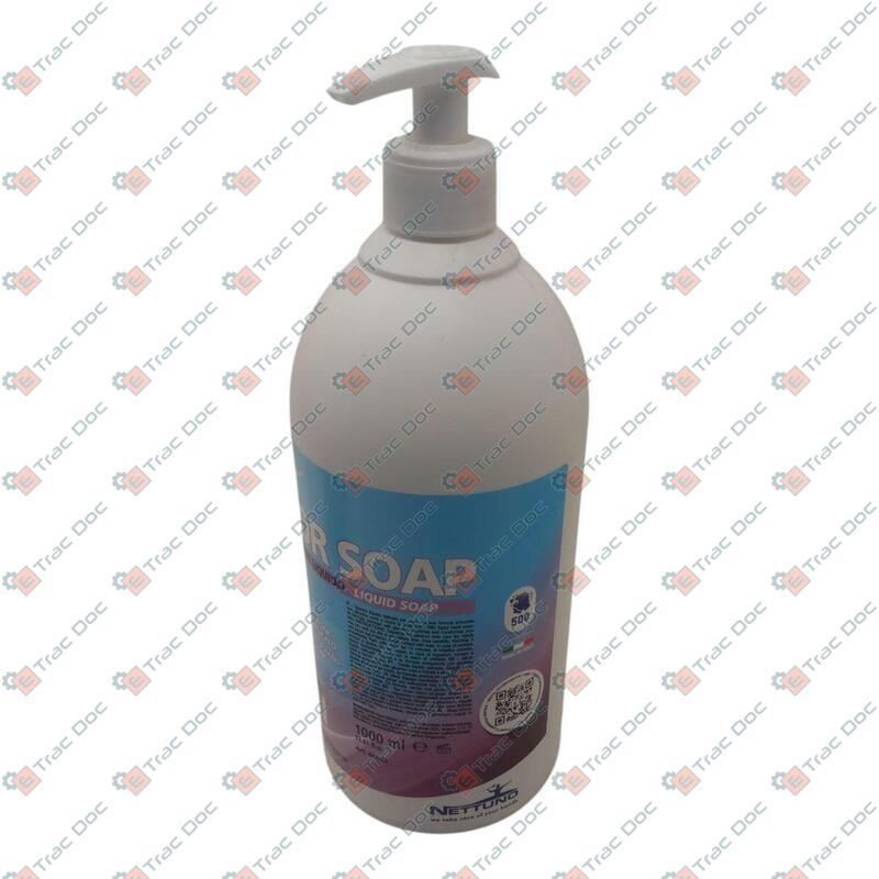 1 LITER LIQUID HAND WASHING SOAP FOR FREQUENT WASHING WITH DISPENSER - CERMAG - 21069