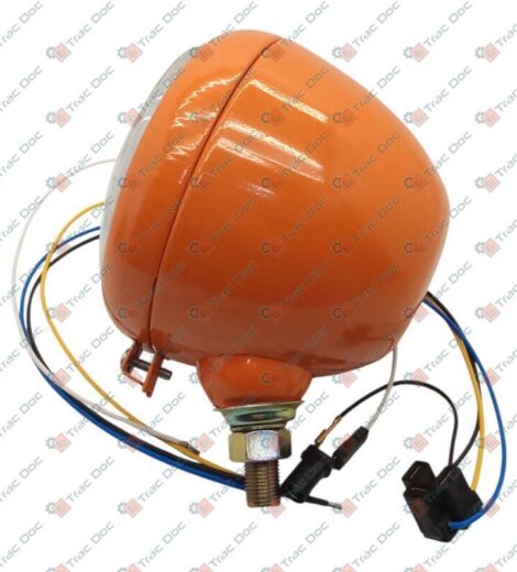 ROUND 3-LIGHT FRONT HEADLIGHT - CERMAG - 35695