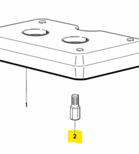 COLONNETTA FISSAGGIO ZAVORRA - AFTERMARKET - 0.008.7603.0/10