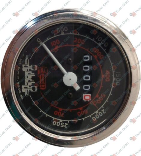 FIAT GOLD SERIES TYPE TACHOMETER INSTRUMENT 4334916 FLEET PRO - CNH Originale - 47634597FP