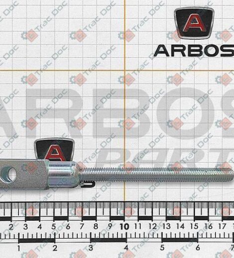 M10x1.5x150 mm THREADED TIE ROD. PTO CLUTCH CONTROL - GOLDONI - 00021266