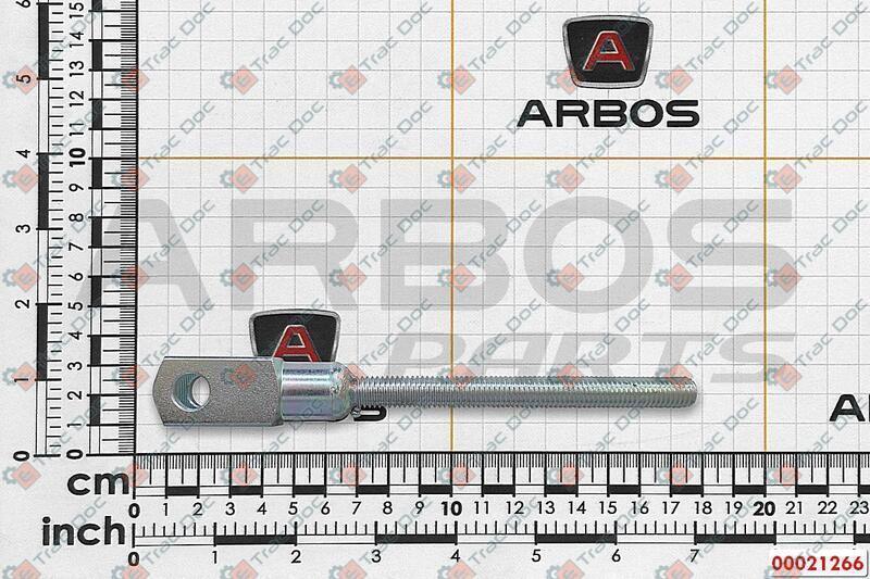 TIRANTE FILETTATO M10x1,5x150 mm. COMANDO FRIZIONE PRESA DI FORZA - GOLDONI - 00021266