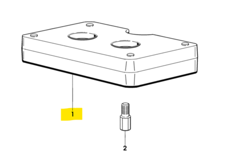ZAVORRA DA 20 Kg. - SAME - LAMBORGHINI - HURLIMANN - DEUTZ FAHR - 0.008.7585.0/20