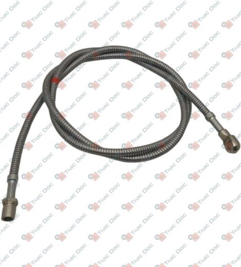 TUBO FLESSIBILE FRENO ANTERIORE LUNGHEZZA 1860 mm. - SAME - LAMBORGHINI - HURLIMANN - DEUTZ FAHR - 0.021.6985.3