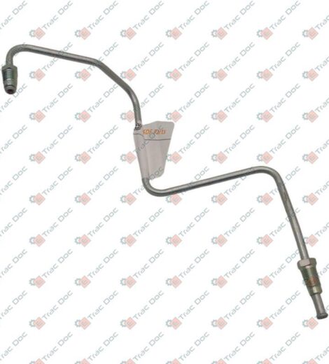 TUBO RIGIDO SAGOMATO FRENO POSTERIORE - SAME - LAMBORGHINI - HURLIMANN - DEUTZ FAHR - 0.027.7238.3