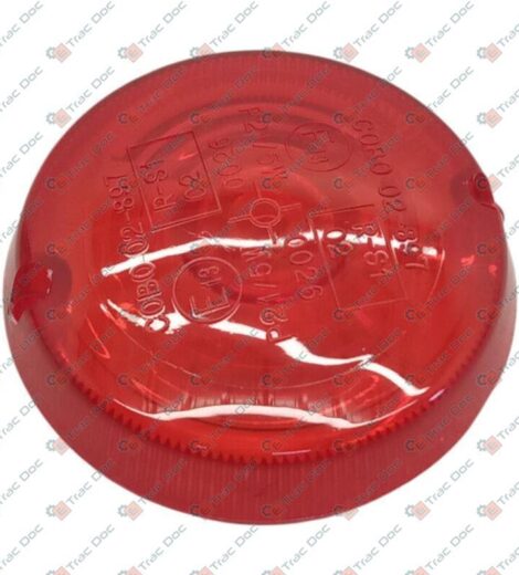 RED GLASS REAR LIGHT - BCS - 59901087