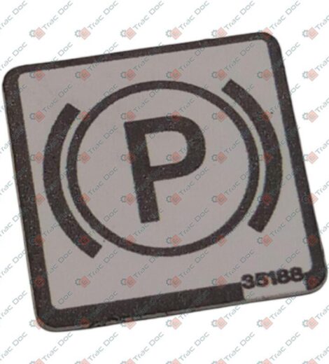 DECALCOMANIA FRENO STAZIONAMENTO - GOLDONI - 00035188