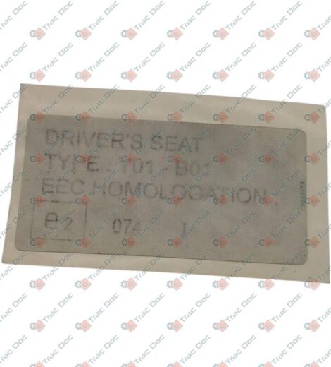 DECALCOMANIA OMOLOGAZIONE - GOLDONI - 00042418