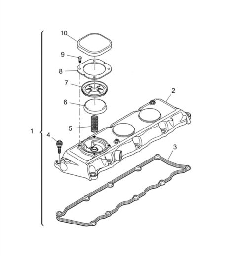 COPERCHIO PUNTERIE CON GUARNIZIONE - LANDINI - 6679893A1