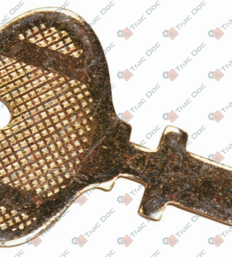 FIAT GOLD SERIES TYPE IGNITION KEY - AMA RICAMBI - 00545