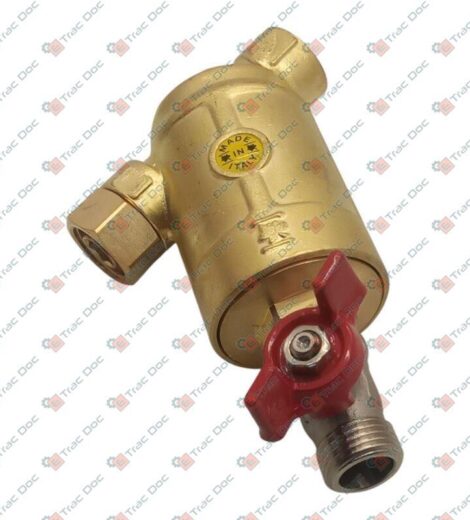 1/2" 80 MESH BRASS DELIVERY FILTER - CERMAG - 27920