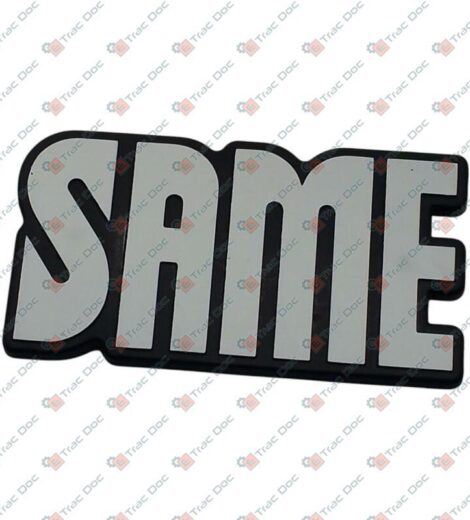 TARGHETTA SAME - SAME - LAMBORGHINI - HURLIMANN - DEUTZ FAHR - 0.257.7263.2