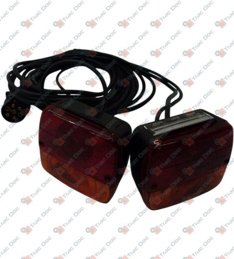 TRAILER LIGHT KIT WITH CABLE AND PLUG - CERMAG - 36012