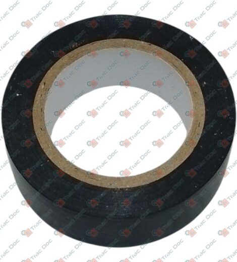 Black electrical tape, 19mm wide. 10-meter roll. - CERMAG - 36192