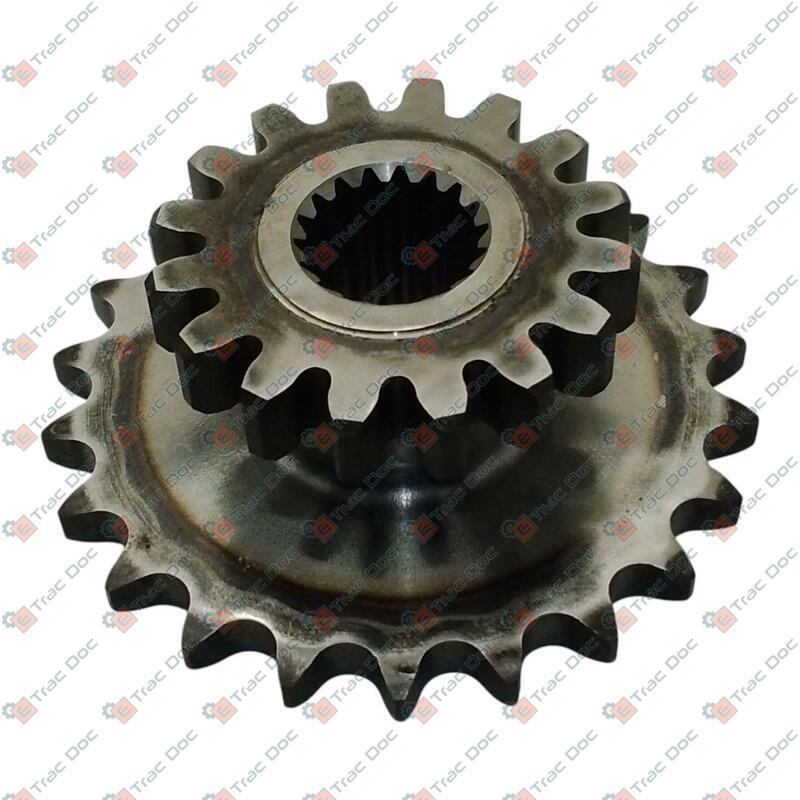 INGRANAGGIO DOPPIO A 16 E 22 DENTI CON MOZZO - FERABOLI - B03400002R - immagine 2